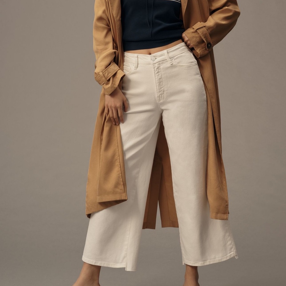 Good American palazzo crop Jeans